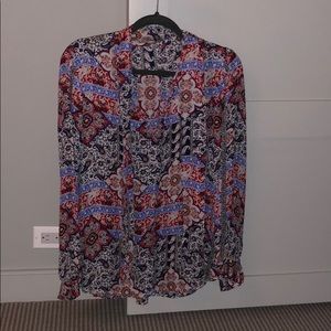 L’Agence paisley blouse